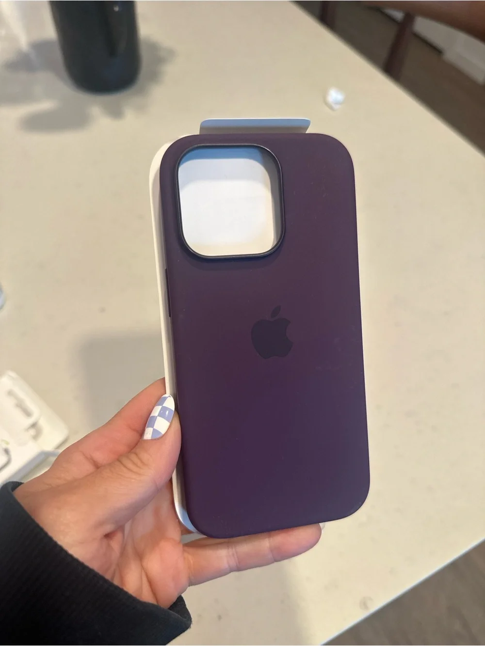 NIB iPhone Case Purple Silicone iPhone 16 Pro